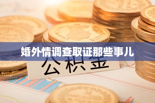 南长婚外情调查取证那些事儿