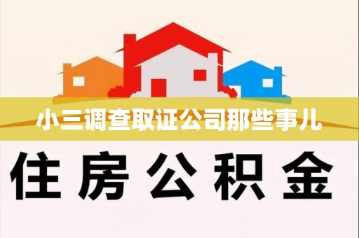 南长小三调查取证公司那些事儿