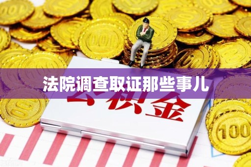 南长法院调查取证那些事儿